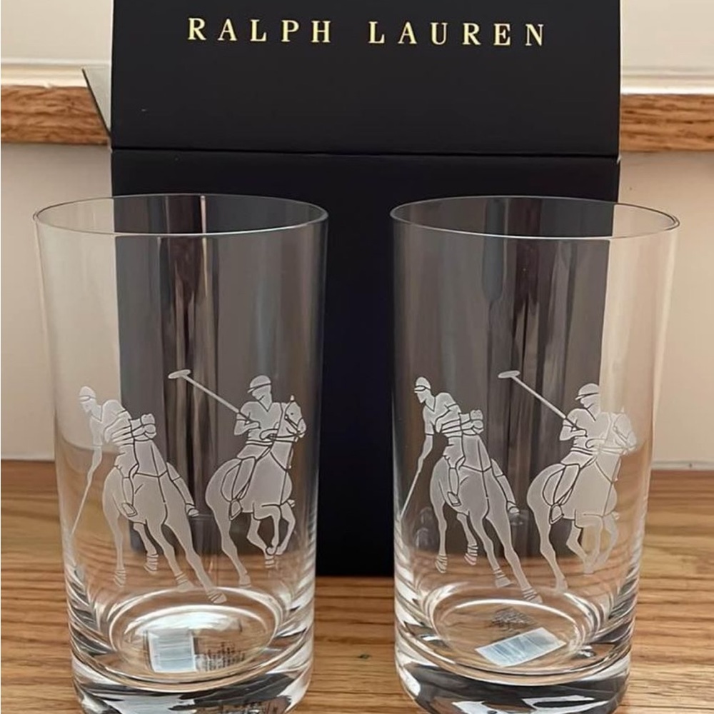 Ralph Lauren Garrett High-Ball Glasses Pair